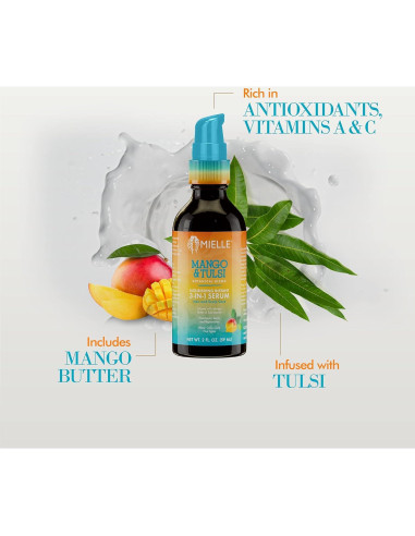 Suero Capilar Nutritivo 3-en-1 Mielle Organics 354 ml