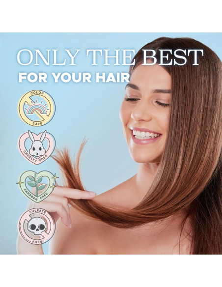 Kit de Hidratación Capilar Luseta 4 Piezas Ácido Hialurónico