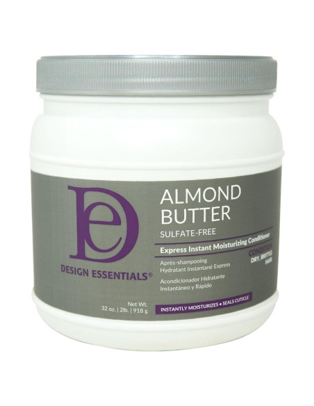 Acondicionador Hidratante Design Essentials 907 g - Mantequilla de Almendra