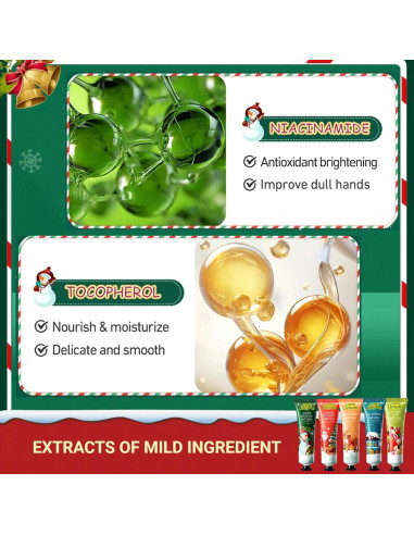 Set de 5 Mini Lociones Hidratantes LCDGTJ para Manos