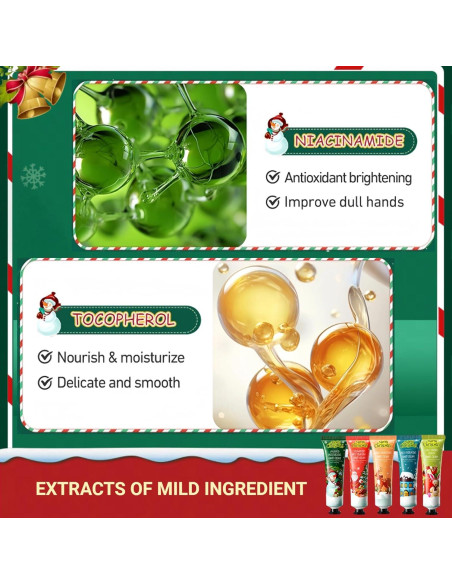 Set de 5 Mini Lociones Hidratantes LCDGTJ para Manos