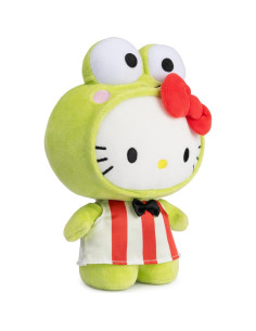 Peluche GUND Hello Kitty Keroppi 24.1 cm Verde Premium 2