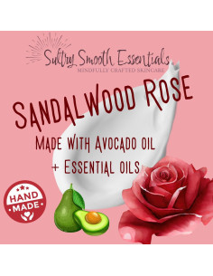 Loción Corporal SultrySmooth Rosa de Sándalo 226.8 g Hidratante 2