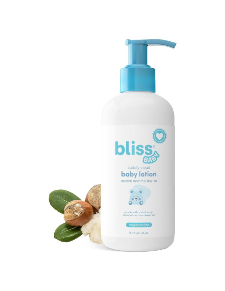 Loción Hidratante Bliss para Bebés 236.6 ml Sin Fragancia