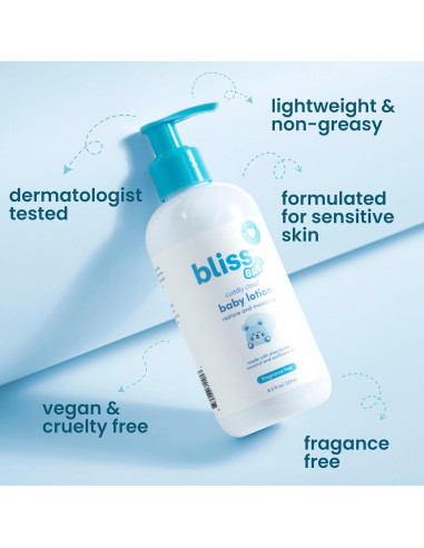 Loción Hidratante Bliss para Bebés 236.6 ml Sin Fragancia