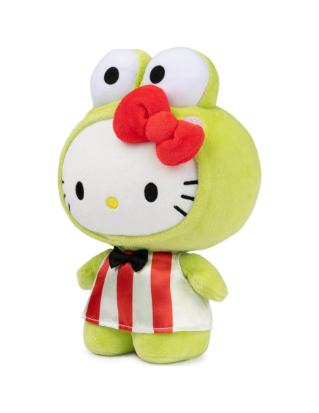 Peluche GUND Hello Kitty Keroppi 24.1 cm Verde Premium Peluche GUND Hello Kitty Keroppi 24.1 cm Verde Premium