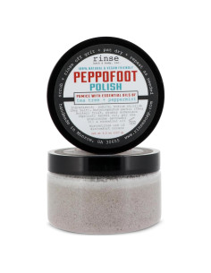 Exfoliante de Pies Rinse Bath & Body Peppofoot 113g Menta