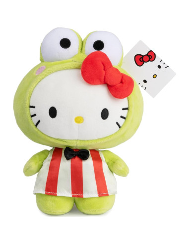 Peluche GUND Hello Kitty Keroppi 24.1 cm Verde Premium