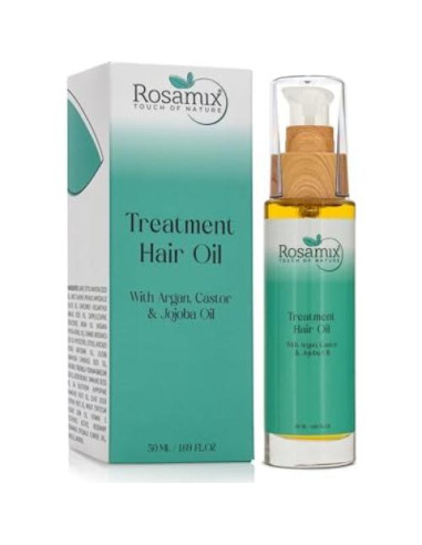 Aceite Capilar Nutritivo Rosamix 50ml - Argán Jojoba Aguacate