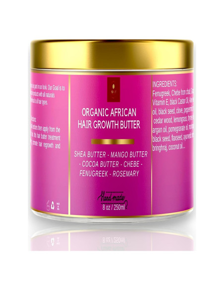 Mantequilla Capilar Hidratante Profunda MAKOF BEAUTY 226.8 g