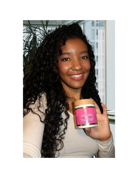 Mantequilla Capilar Hidratante Profunda MAKOF BEAUTY 226.8 g