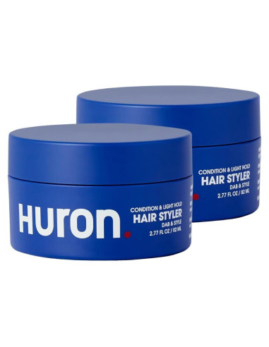 Pomada para Cabello Huron - Estilizador 76.5 g (2 Paquetes)