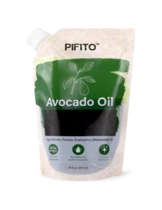 Aceite de Aguacate Pifito 473 ml 100% Puro para Jabón y Cuidado