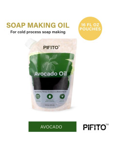 Aceite de Aguacate Pifito 473 ml 100% Puro para Jabón y Cuidado 2