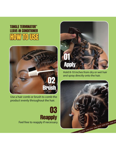 Acondicionador Sin Enjuague Lela Beauty 240ml - Hidratante y Desenredante con Aguacate y Vitamina E