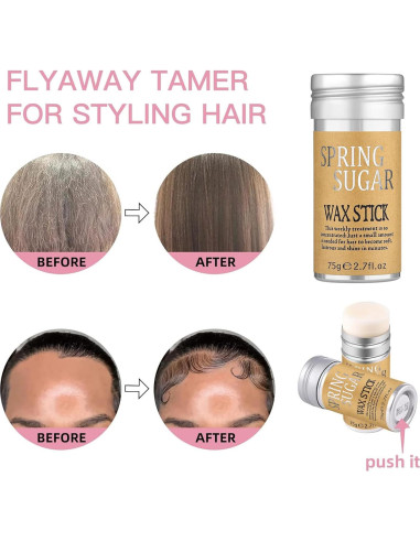 Barra de Cera para Cabello Control Suave y No Graso 139g