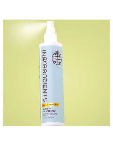 Desenredante y Acondicionador Sin Enjuague Ingreendients 284 ml - Orgánico, Sin Sulfatos, Vegano