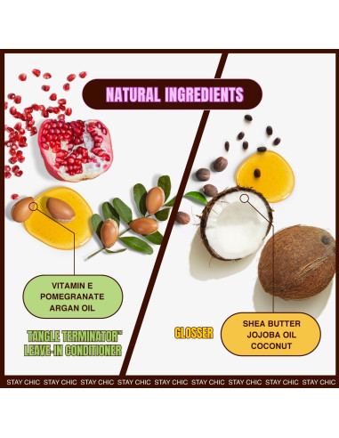 Conjunto de Viaje Lela Beauty: Glosador, Spray y Acondicionador 80mL