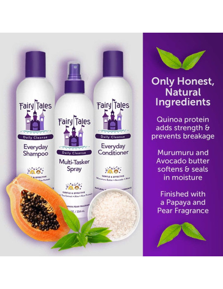 Champú y Acondicionador Fairy Tales Daily Cleanse 3x354.88ml Champú y Acondicionador Fairy Tales Daily Cleanse 3x354.88ml