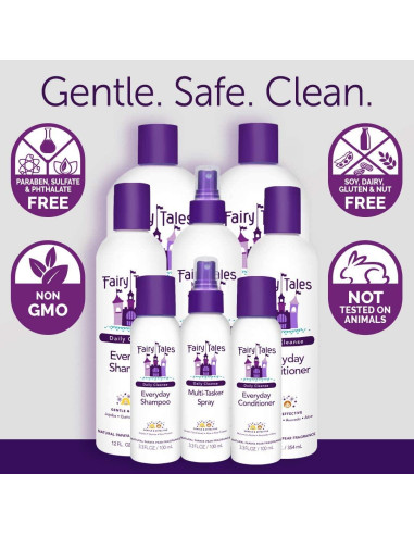 Champú y Acondicionador Fairy Tales Daily Cleanse 3x354.88ml