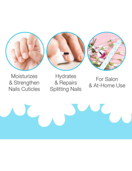 Aceite de Cutícula Aromatizado con Rosa Flowery 14.79 ml