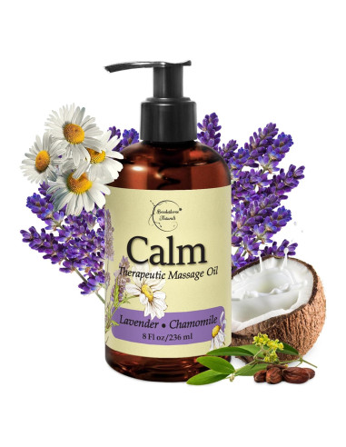 Aceite de Masaje Calmante Brookethorne 227g - Lavanda y Manzanilla