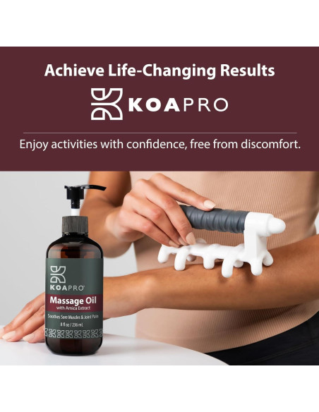 Aceite de Masaje KOAPRO 236.6 ml - Alivio Dolor Árnica y Lavanda Aceite de Masaje KOAPRO 236.6 ml - Alivio Dolor Árnica y Lavanda