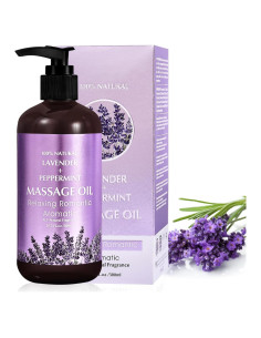 Aceite de Masaje de Lavanda Newvenper 302.83 ml Hidratante