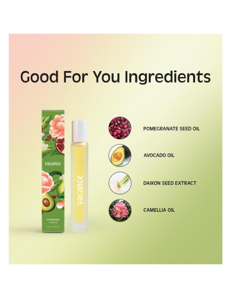 Aceite de Cutícula Diario Vacance 9mL Viaje Antiinflamatorio