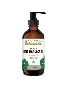 Aceite de Masaje Pitta Banyan Botanicals 236.6 ml Orgánico