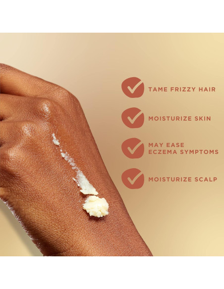 Manteca de Karité Batida Ashanti Naturals 226.8 g Soufflé Ámbar de Medianoche