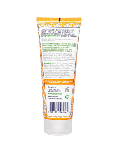 Crema Corporal Human+Kind 191 ml - Hidratante Natural Vegano