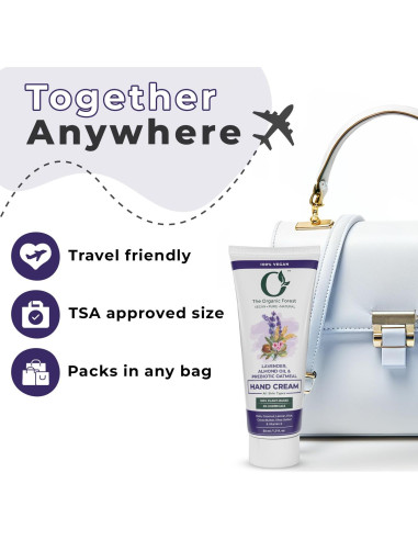 Crema de Manos y Uñas El Bosque Orgánico 50ml Hidratante