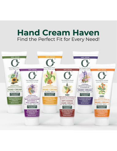 Crema de Manos y Uñas El Bosque Orgánico 50ml Hidratante