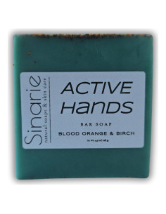 Jabón Exfoliante de Manos Sinarie Naranja y Abedul 142g