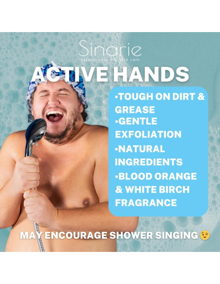 Jabón Exfoliante de Manos Sinarie Naranja y Abedul 142g Jabón Exfoliante de Manos Sinarie Naranja y Abedul 142g