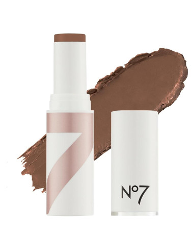 Base en Stick No7 Stay Perfect - Cobertura Media 10g - Nogal