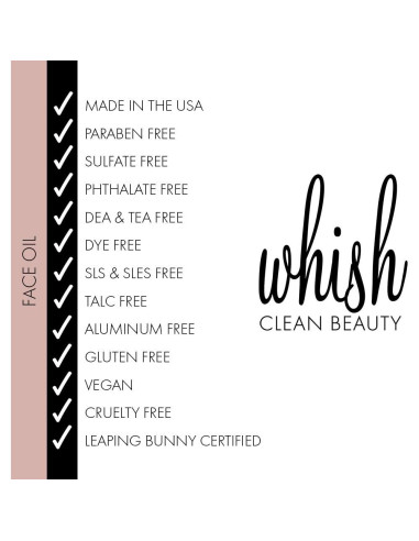 Aceite Facial Whish con Bakuchiol 30 ml - Hidratante Natural