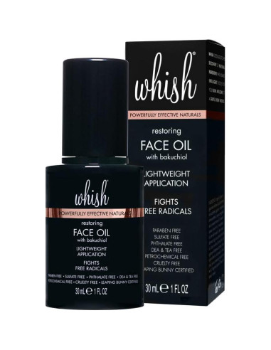 Aceite Facial Whish con Bakuchiol 30 ml - Hidratante Natural