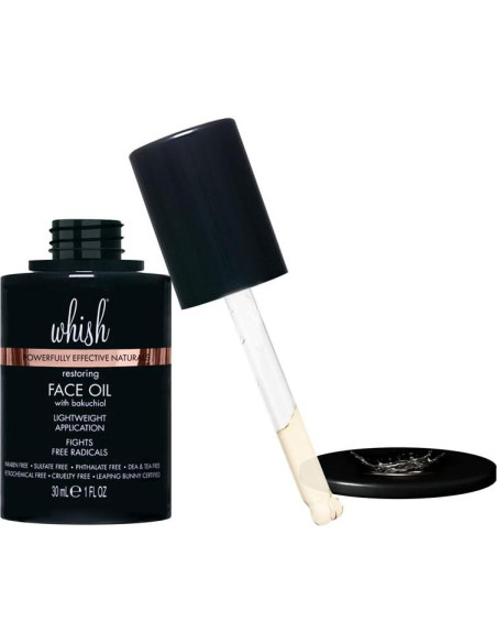 Aceite Facial Whish con Bakuchiol 30 ml - Hidratante Natural Aceite Facial Whish con Bakuchiol 30 ml - Hidratante Natural