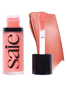 Rubor Líquido Hidratante Saie Dew Blush 11.34g - Poppy