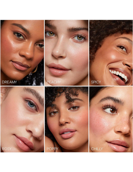 Rubor Líquido Hidratante Saie Dew Blush 11.34g - Poppy