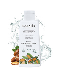 Tónico Exfoliante Facial Ecolatier con Aceite de Argán 150ml - Hidratante y Antienvejecimiento