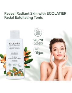 Tónico Exfoliante Facial Ecolatier con Aceite de Argán 150ml - Hidratante y Antienvejecimiento 2