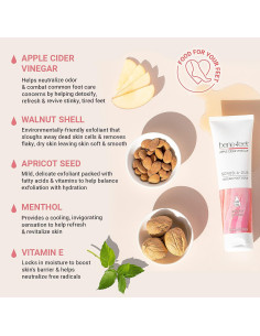 Exfoliante para Pies Benefeet 113.4 g - Suaviza y Refresca 2