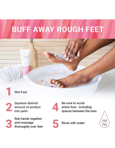 Exfoliante para Pies Benefeet 113.4 g - Suaviza y Refresca