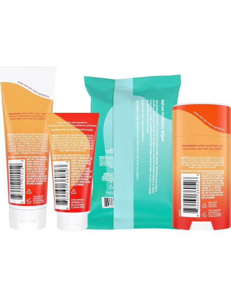 Juego de Cuidado de Piel Lume - Desodorante y Jabón Mandarina