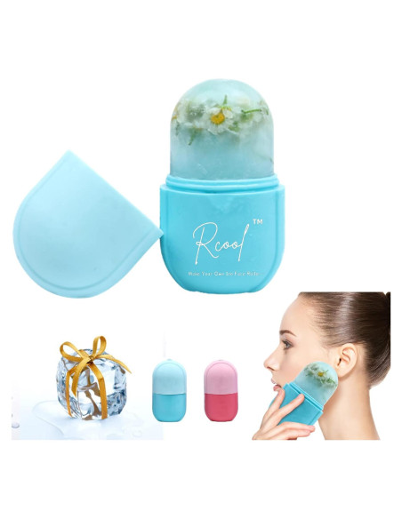 Rodillo de Hielo Facial VEREE, Masajeador de Piel 12.4cm