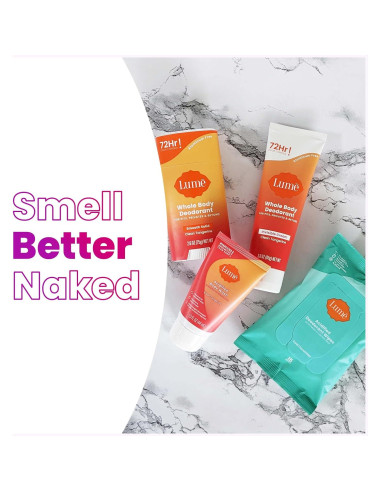 Juego de Cuidado de Piel Lume - Desodorante y Jabón Mandarina