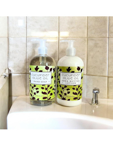 Juego de Jabón y Loción de Pepino Greenwich Bay 16 oz